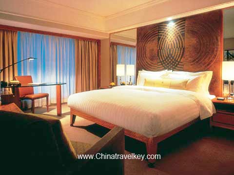 Guestroom of Grand Hyatt Hotel Beijing