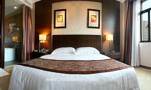 Guestroom of Jinlong Hotspring Apartment Beijing