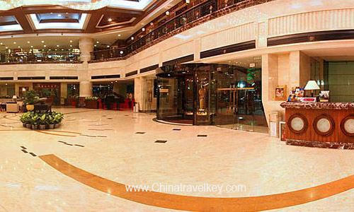 Lobby of Wangfujing Grand Hotel Beijing