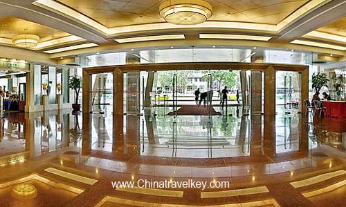 Lobby of Guangdong Mansion Hotel Guangzhou
