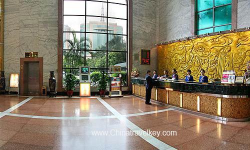 Lobby of Wa King Town Hotel Guangzhou