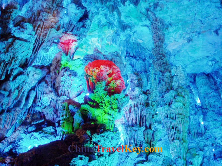 photo of guilin reed flute cave