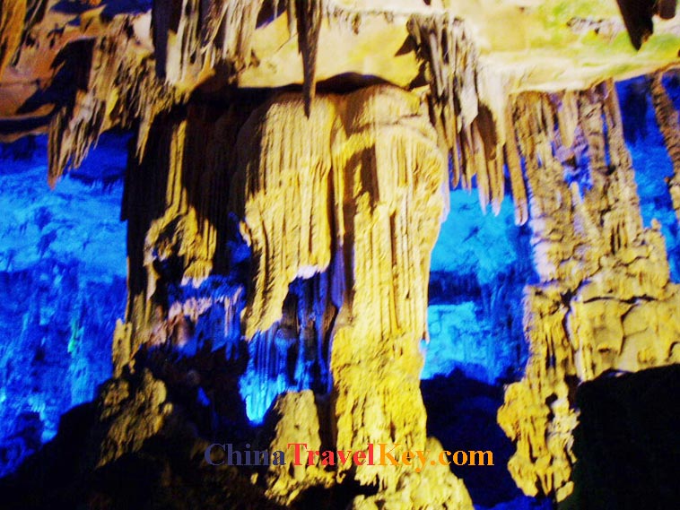 photo of guilin reed flute cave