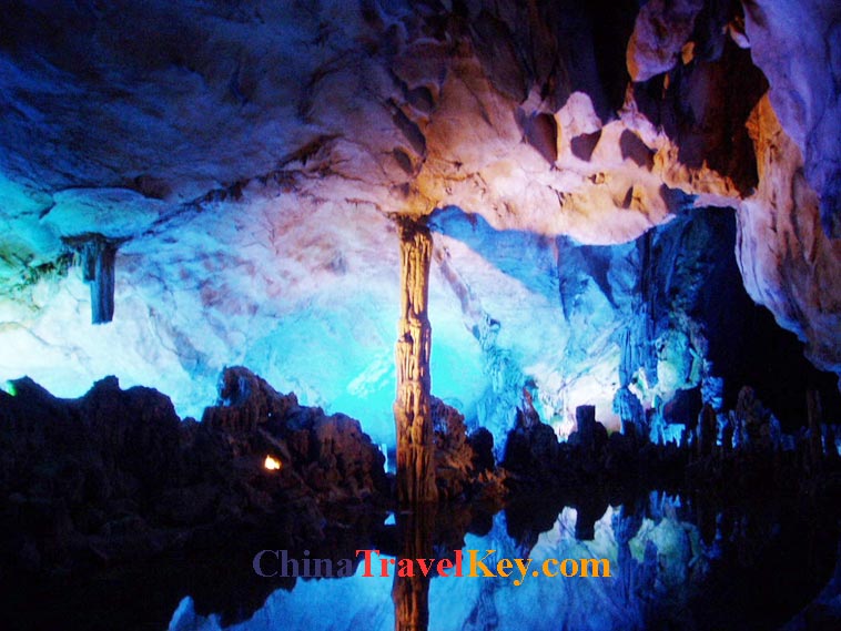 photo of guilin reed flute cave