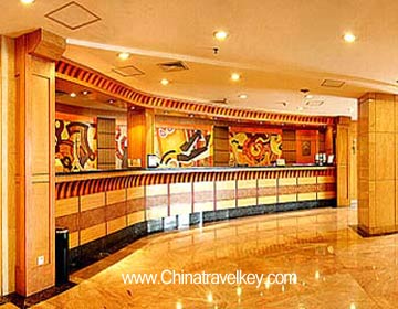 Lobby of Overseas Chinese Hotel Hangzhou