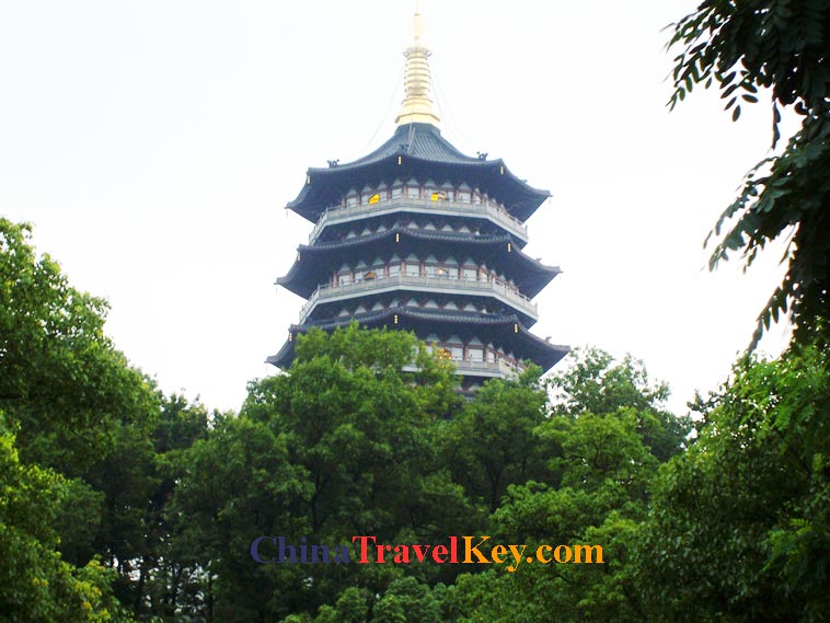 photo of hangzhou leifeng pagoda