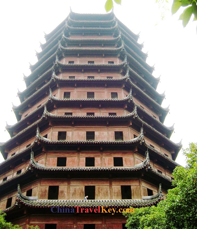 photo of hangzhou six harmony pagoda
