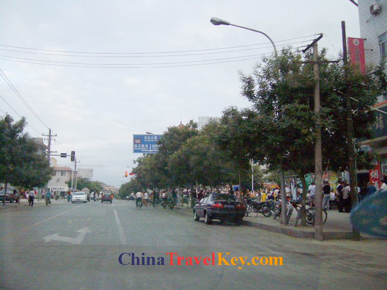 photo of jiuquan street