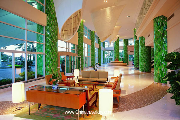 Lobby of Resort Intime Sanya