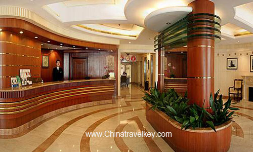 Lobby of Dahua Hotel Shanghai