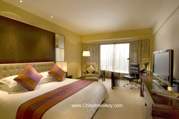 Guestroom of Hilton Hotel Shanghai