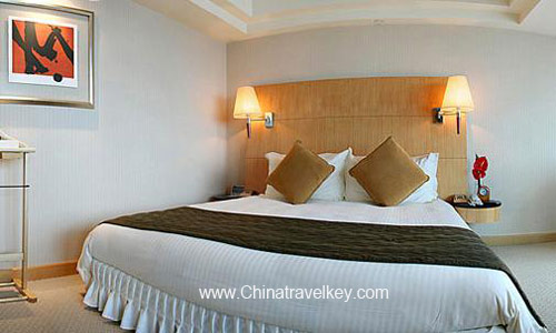 Guestroom of Sofitel Jinjiang Oriental Pudong Shanghai