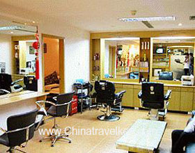 Business Center of YMCA Hotel Shanghai