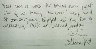 Chengde tour testimonial