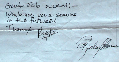 Chengdu tour testimonial