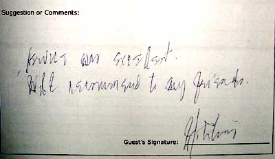 Hohhot tour testimonial
