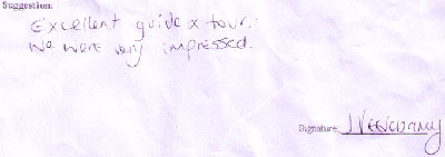 Shanghai tour testimonial