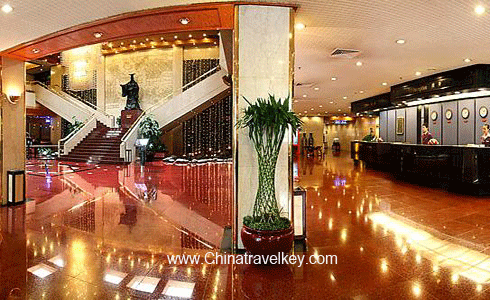 Lobby of Dynasty Hotel Xian
