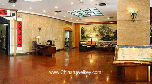 Lobby of Hongye Hotel Xian